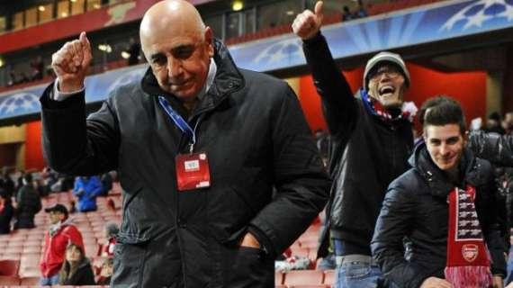 Galliani sgrida Allegri e prepara il colpo