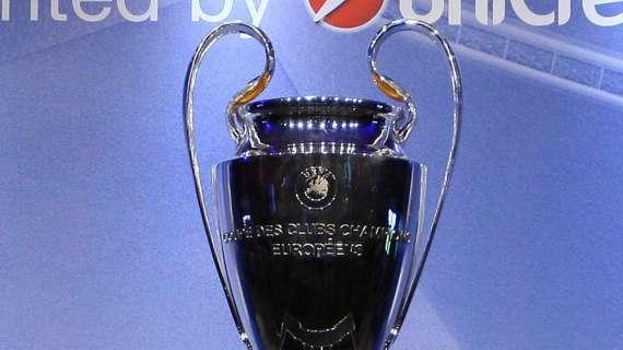 Champions League: le gare di domani