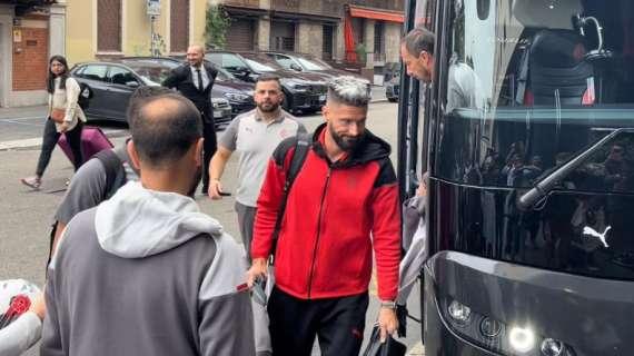 MN - I convocati rossoneri: c'è Giroud, assente Kalulu. Presente Bartesaghi