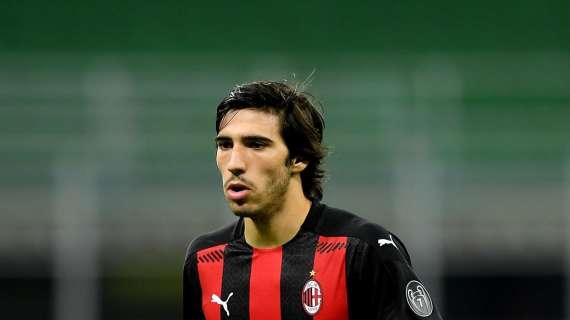 Tonali a MilanTv: "Siamo concentrati sul Rio Ave. Vogliamo arrivare alla sosta al 100%"