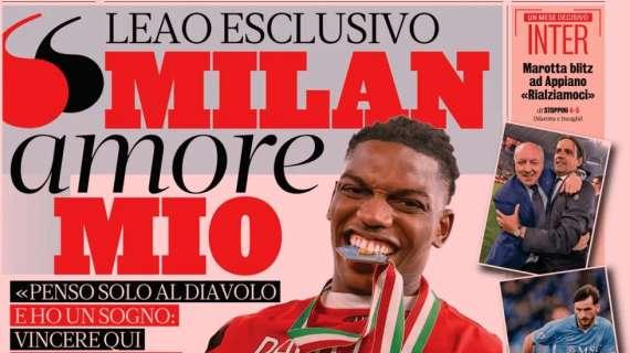 Le parole di Leao, il colpo Rashford: le prime pagine dei principali quotidiani sportivi