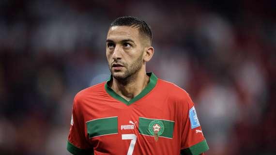L'Equipe - Psg su Hakim Ziyech per sostituire Sarabia