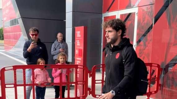VIDEO MN - La partenza del Milan per Empoli: torna Rebic
