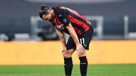 Gazzetta - Milan, cresce la preoccupazione per il ginocchio di Ibra: la terapia conservativa potrebbe non bastare