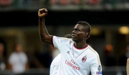 Balotelli: "Voglio diventare il numero uno in Europa. Spero che il Milan incontri il City in Champions"