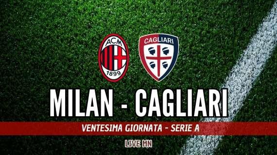 LIVE MN - Milan-Cagliari (1-1): finale a San Siro. I sardi bloccano ancora una volta il Diavolo