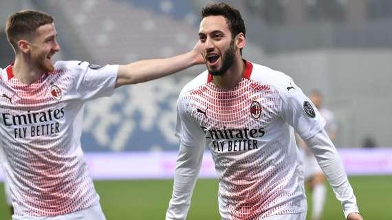 Hakan Calhanoglu torna in gruppo: il Milan ritrova il suo interruttore