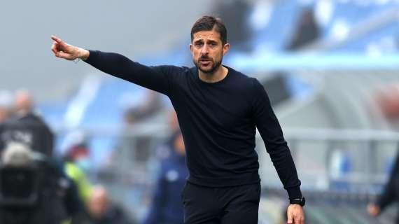 Sassuolo, Dionisi: "Abbiamo le qualità per andare a San Siro e giocare con le nostre armi"