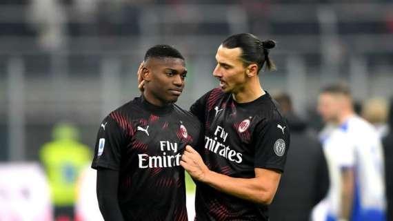 Milan, Leao ha beneficiato più di tutti dell’arrivo di Ibra