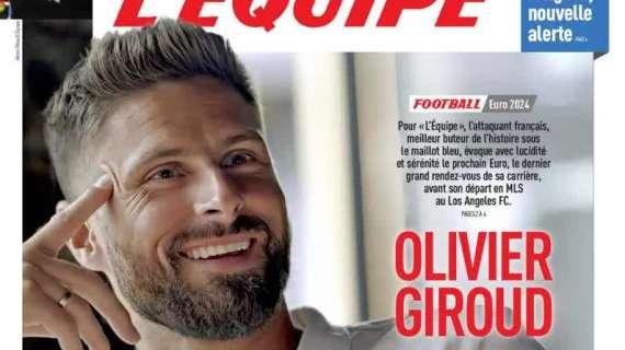 L'annuncio di Giroud: "Lascerò la nazionale francese dopo gli Europei, dobbiamo lasciare spazio ai giovani"