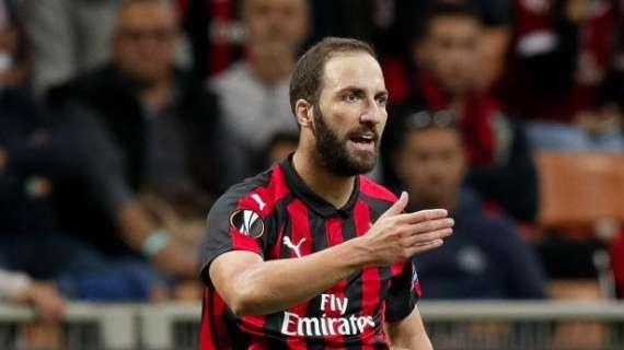Tuttosport - Leader Higuain, il Milan riparte dal Pipita: in campo col Betis, ma serve che sia tranquillo