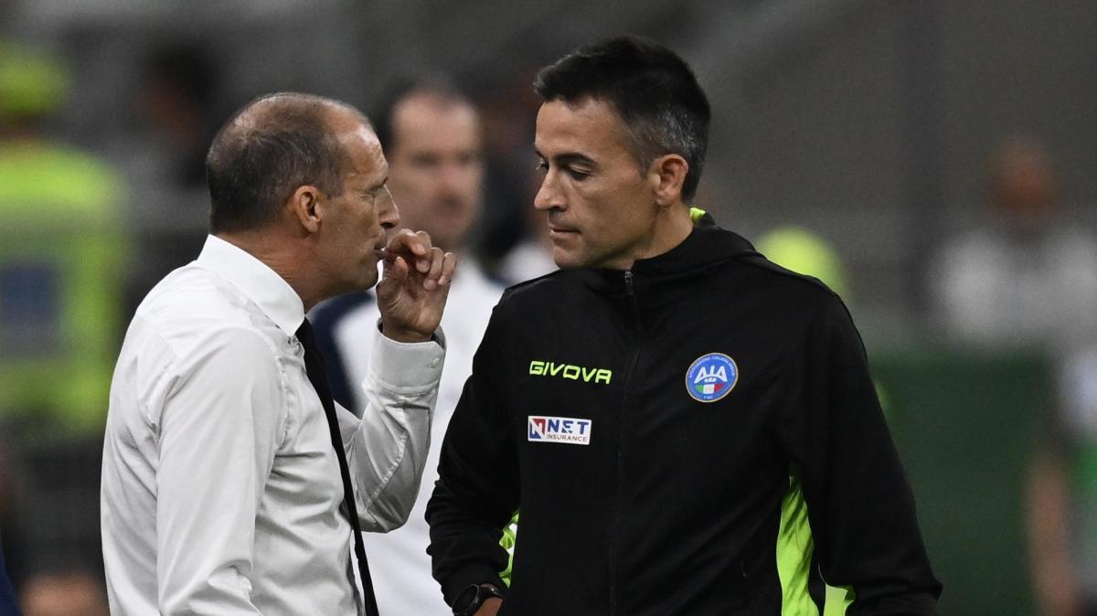 Allegri: "L'espulsione? Con molto calma mi sono tolto la giacca e sono uscito"