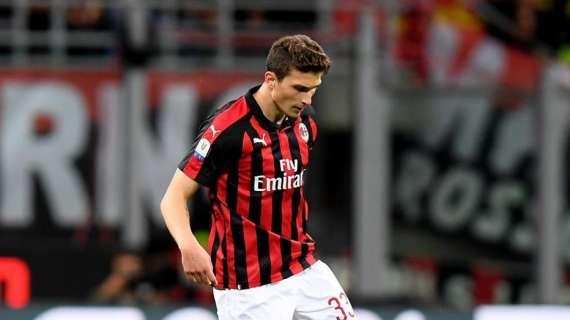 Milan, contro il Bologna senza Romagnoli: Caldara spera di esordire finalmente in campionato