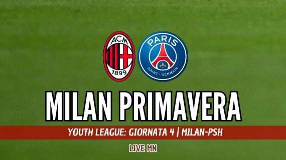 LIVE MN - Youth League, Milan-PSG (3-2): Sia fa volare i rossoneri all’ultimo secondo!