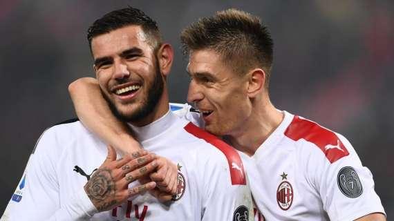 Pioli su Theo: "In fase offensiva ha tempi di gioco importanti, una grande fisicità e un piede educato"