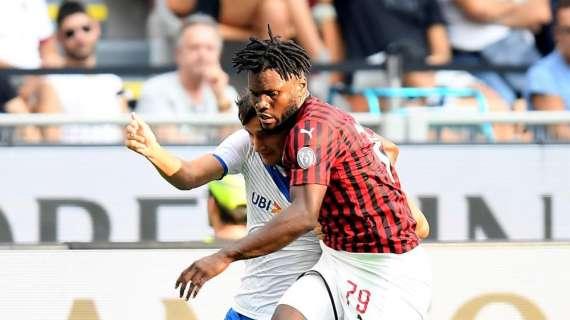 Kessie e la foto della vittoria in amichevole con la Tunisia