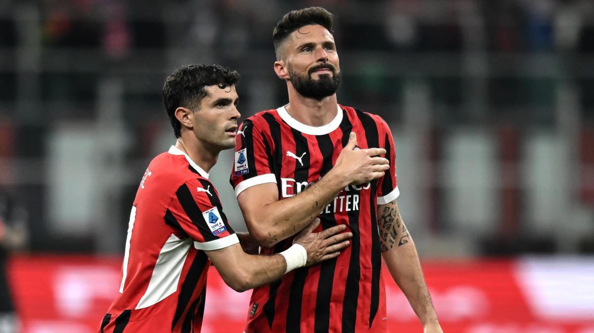 Giroud: "Grandissimo orgoglio giocare al Milan. Ibra? È diverso da come si immagina"