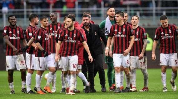 Tuttosport - Milan, con Gattuso un girone da Champions: solo Juve e Napoli hanno fatto meglio dei rossoneri nelle ultime 19 giornate