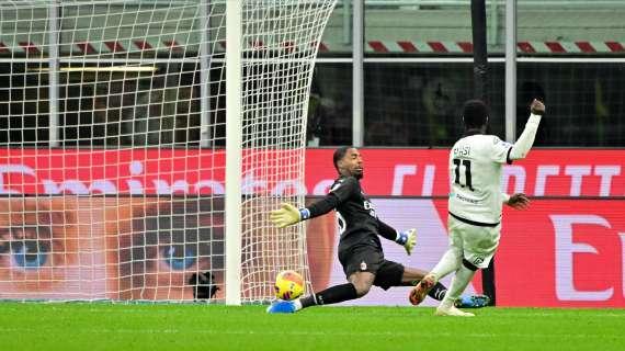 Gyasi torna sul gol al Milan: "Vincere così è un sogno che si è realizzato. Spero ricapiti"