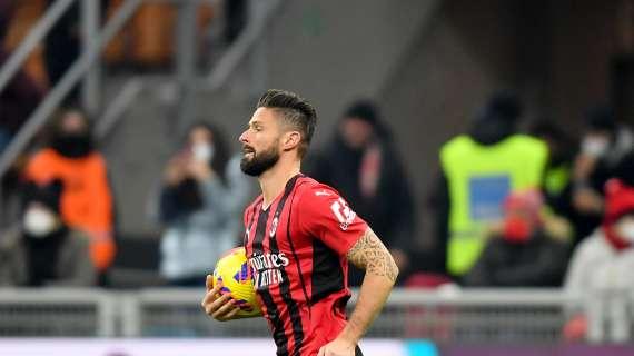 Giroud: "Giocare con Ibra è una grande opportunità per imparare ancora qualcosa"