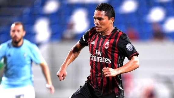Bacca a MTV: "Contento di essere rimasto. Non voglio andarmene prima di aver riportato il Milan in Europa"