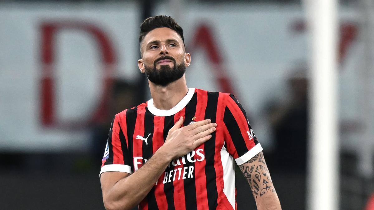 Giroud: "Fonseca? So che i ragazzi sono contenti degli allenamenti: il gruppo lo segue"