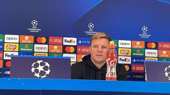 Champions League, il Newcastle sfida il Milan. Daily Express: "Eddie Howe è pronto"