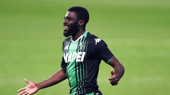 Napoli, c'è l'intesa con il Sassuolo per Jeremie Boga
