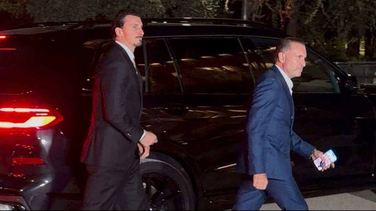 VIDEO MN - Cardinale e Ibra arrivati all'evento per il lancio del progetto del nuovo stadio