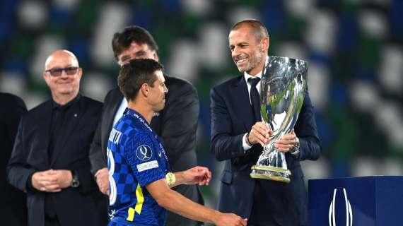 Ceferin: "Final Four in Champions buona idea, ma ci sarebbero meno gare per i diritti TV"