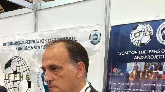 Tebas sul FPF: "Il TAS? Multe solo ai piccoli club, mai Paris Saint Germain e City"