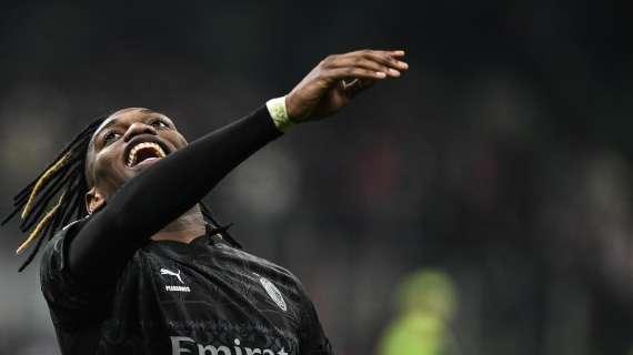 Leao dopo la vittoria contro il Napoli sui social: "Forza Milan"