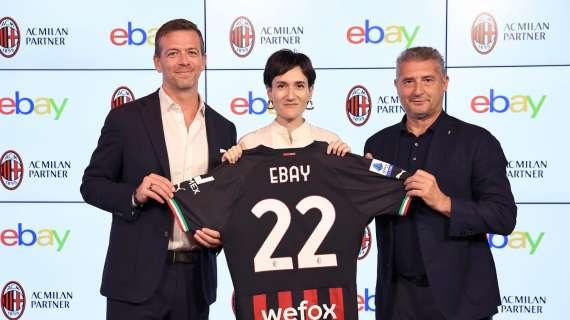 AC MILAN COMUNICATO UFFICIALE: Milan ed eBay siglano un nuovo accordo
