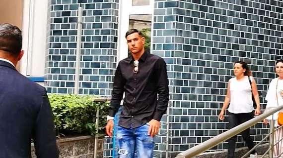 Hernandez:  "Ho scelto il Milan perchè è un grande club. Voglio vincere la Champions. Qui dopo l'incontro con Maldini"