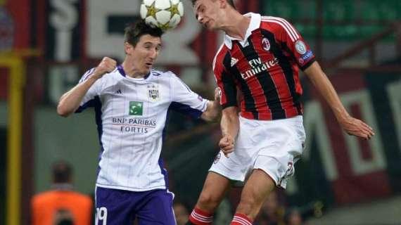 Anderlecht, Kljestan: "Dobbiamo essere felici del punto conquistato"