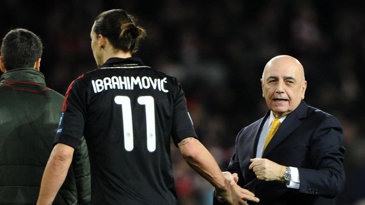 Galliani: "Ibra? Gli voglio bene". E racconta l'aneddoto del 2010