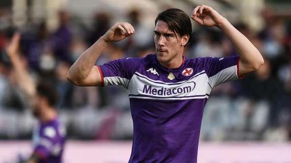 Milan, occhio a Vlahovic: ha segnato la metà dei gol della Fiorentina