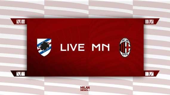 LIVE MN - Sampdoria-Milan (0-1) - Diaz-gol, i rossoneri partono bene 