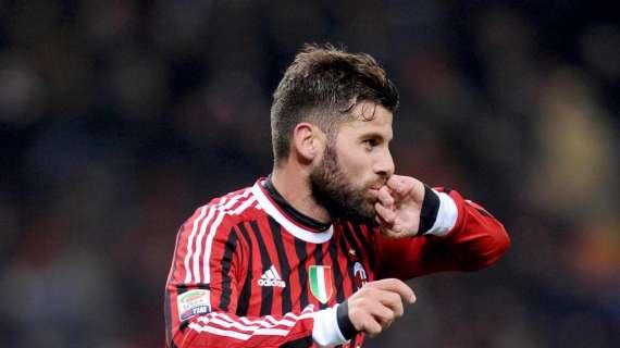 Nocerino, firma nell'ultima vittoria con il Cagliari a San Siro