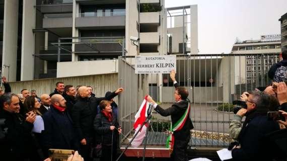 La rotatoria Kilpin si unisce ai luoghi storici di Milano dedicati ai rossoneri