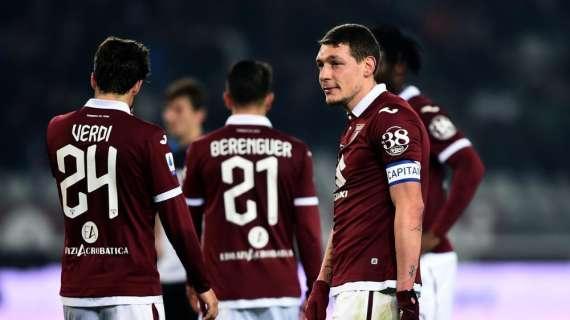 Torino, che numeri con il Milan: imbattuto nelle ultime 6 sfide con i rossoneri