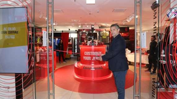AC Milan inaugura un nuovo spazio rossonero in stazione centrale