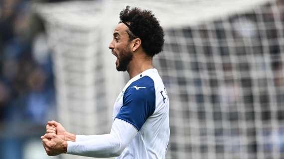 LAZ-MIL (4-0): notte fonda all'Olimpico, quarto gol della Lazio con F.Anderson