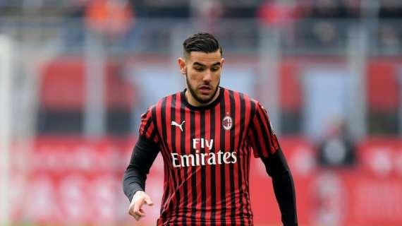 MIL-TOR (1-0): giallo per Theo Hernandez