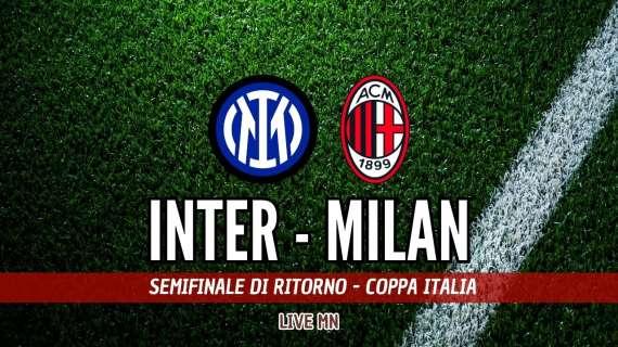LIVE MN - Inter-Milan (0-3): Milano è ancora rossonera, in finale di Coppa Italia!!!