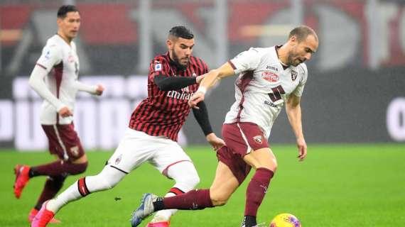 Milan, la vittoria in A col Torino mancava dal 2016
