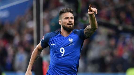 Le Parisien - Giroud al Milan, possibili le visite mediche per lunedì