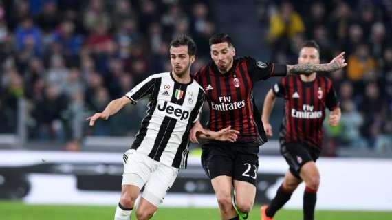 Sky - Juventus, terminato l'incontro con l'agente di De Sciglio