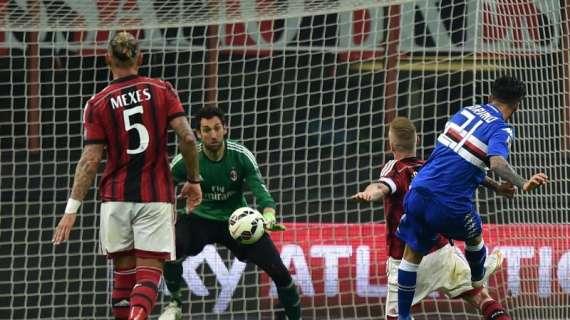 LIVE MN - Milan-Sampdoria (1-1) - Un pari che serve a poco