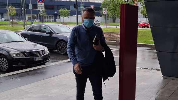 VIDEO MN - Terminato l'incontro per Laxalt a Casa Milan